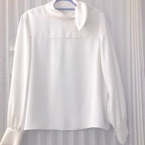 Club Monaco White Blouse